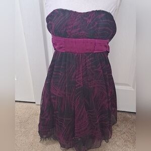 Heart Soul Purple Special Occasion Dress    Size M